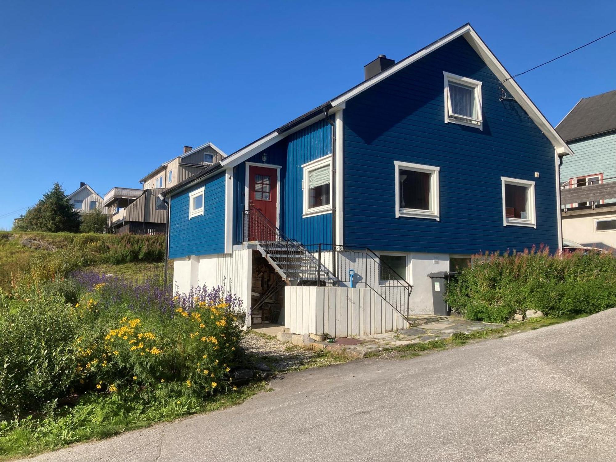 Blue House I At The End Of The World Mehamn Exterior foto